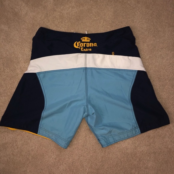 Corona Extra Board Shorts Swim Trunks Men's - Picture 2 of 5